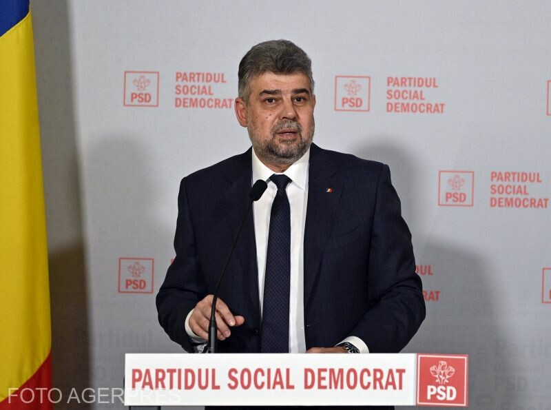 Marcel Ciolacu, a Szociáldemokrata Párt (PSD) vezetője